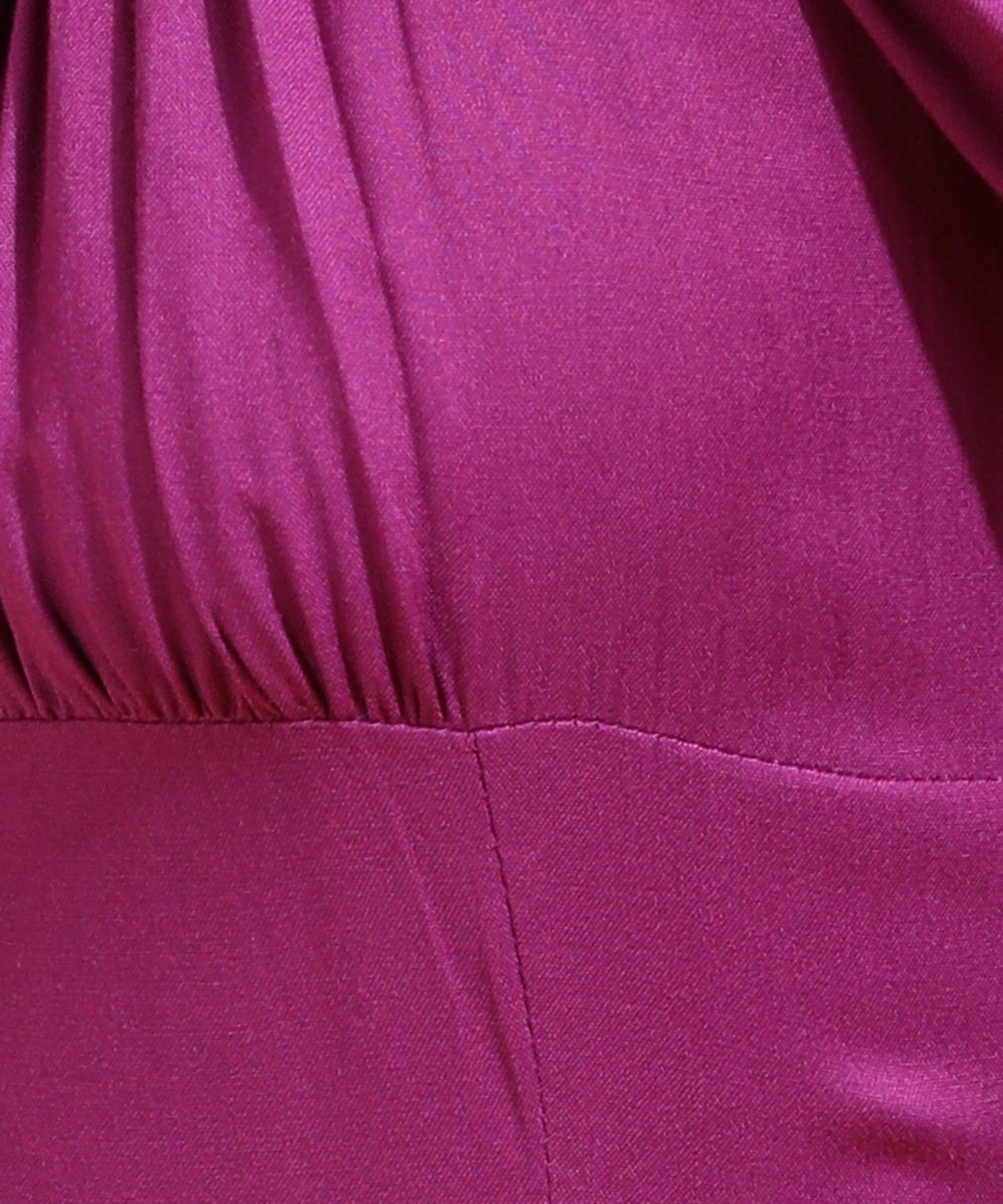 Women Purple Square Neck Solid Fitted Top