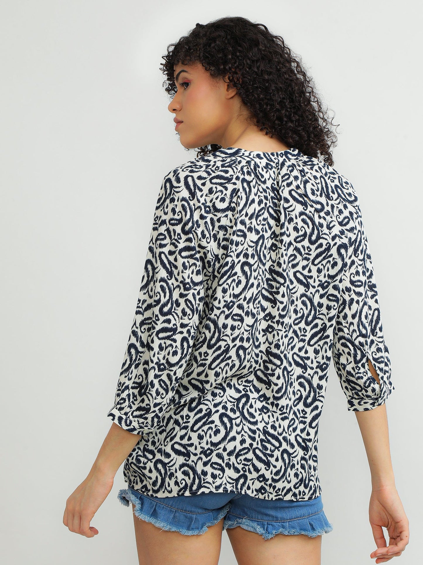 Women Viscose Black Versatile Top