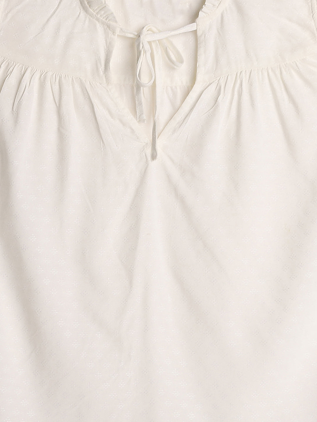 Women White Regular Fit Top
