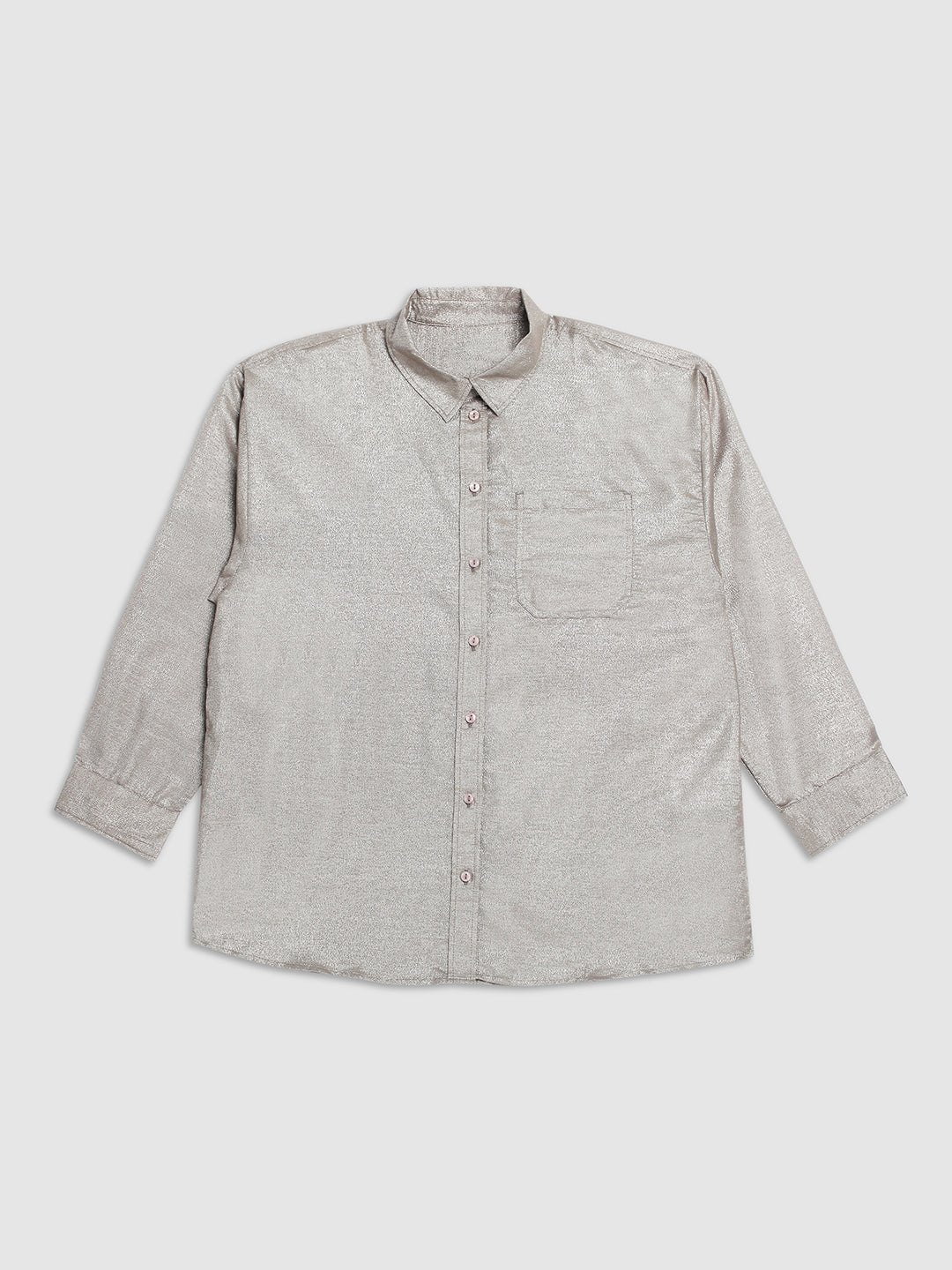 Women Grey Comfort Fit Shirt