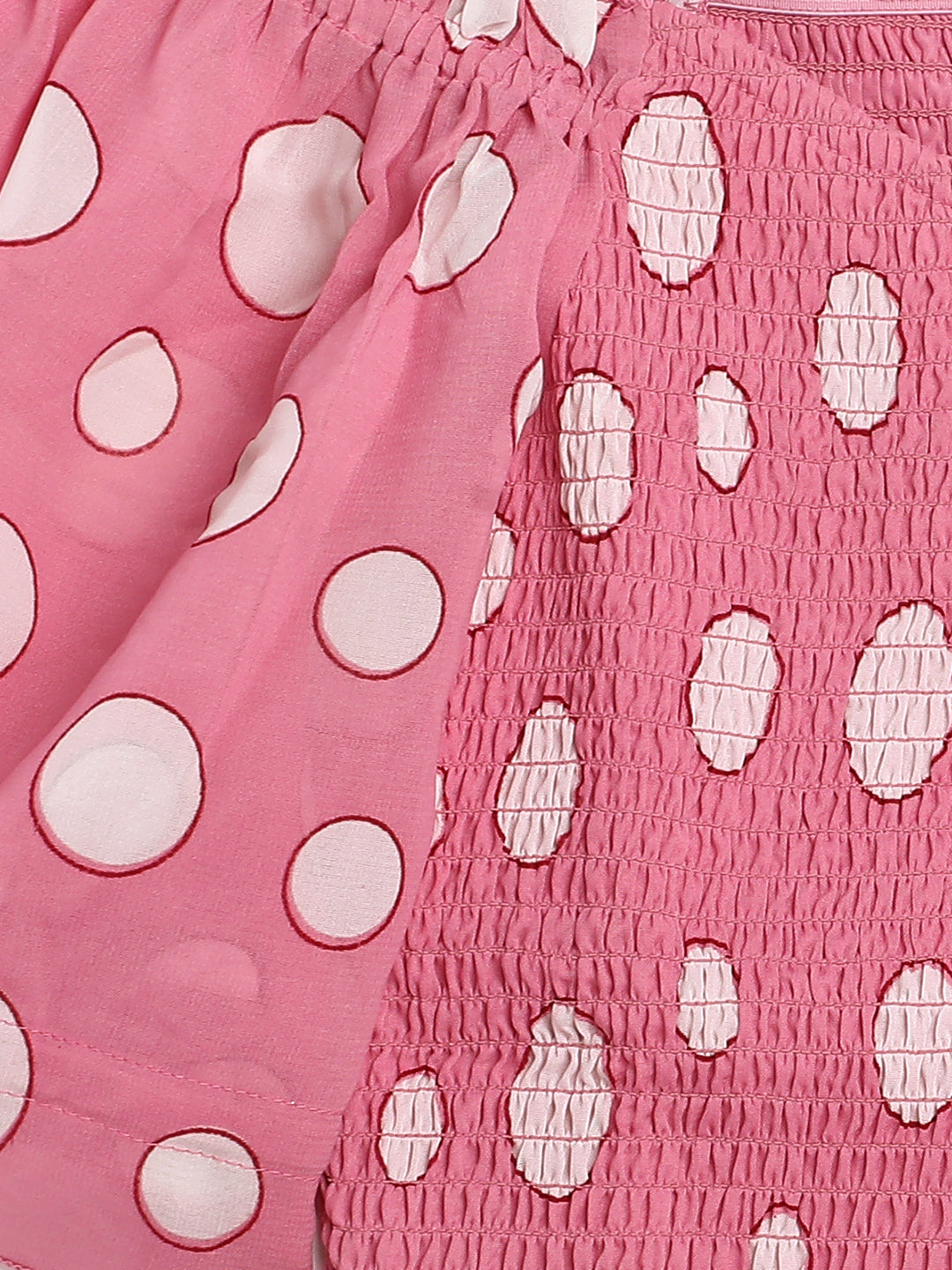 Women Pink Fitted Crop Top