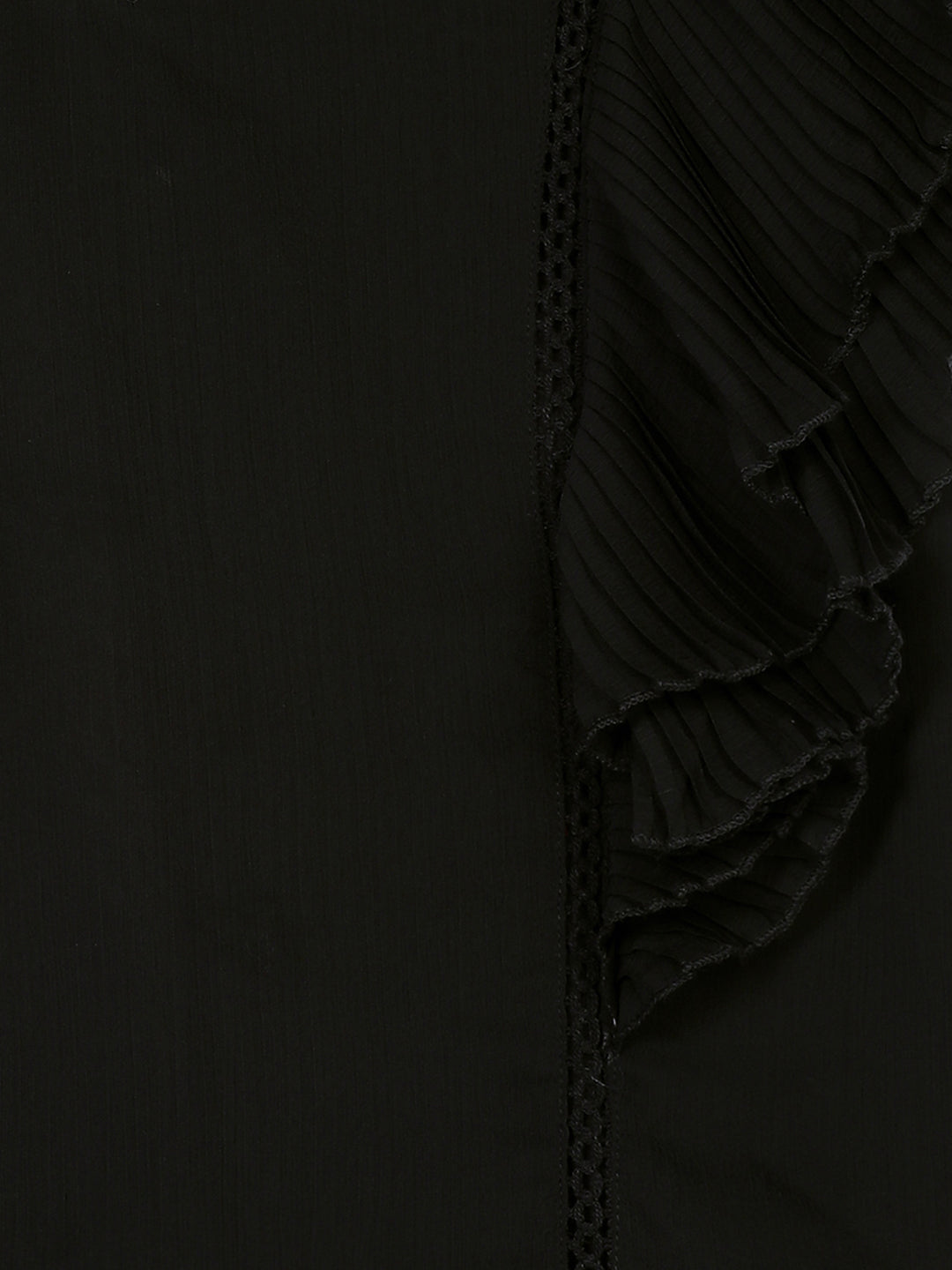 Women Black versatile OOTD Tops