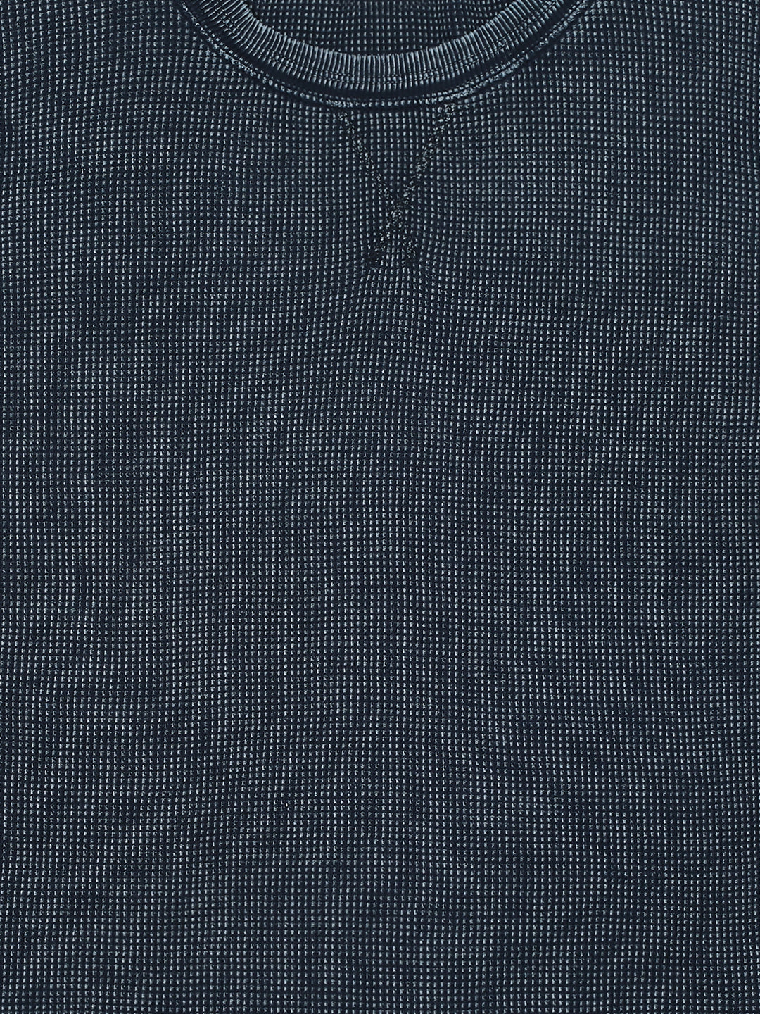 Women Waffle Textured Pullover