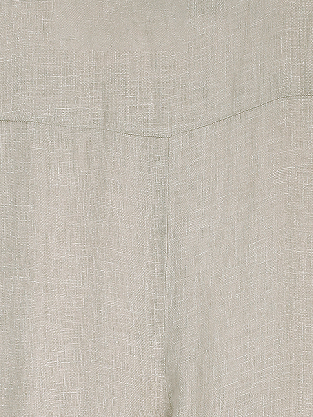 Women Grey Comfort Fit Linen Jumpsuit