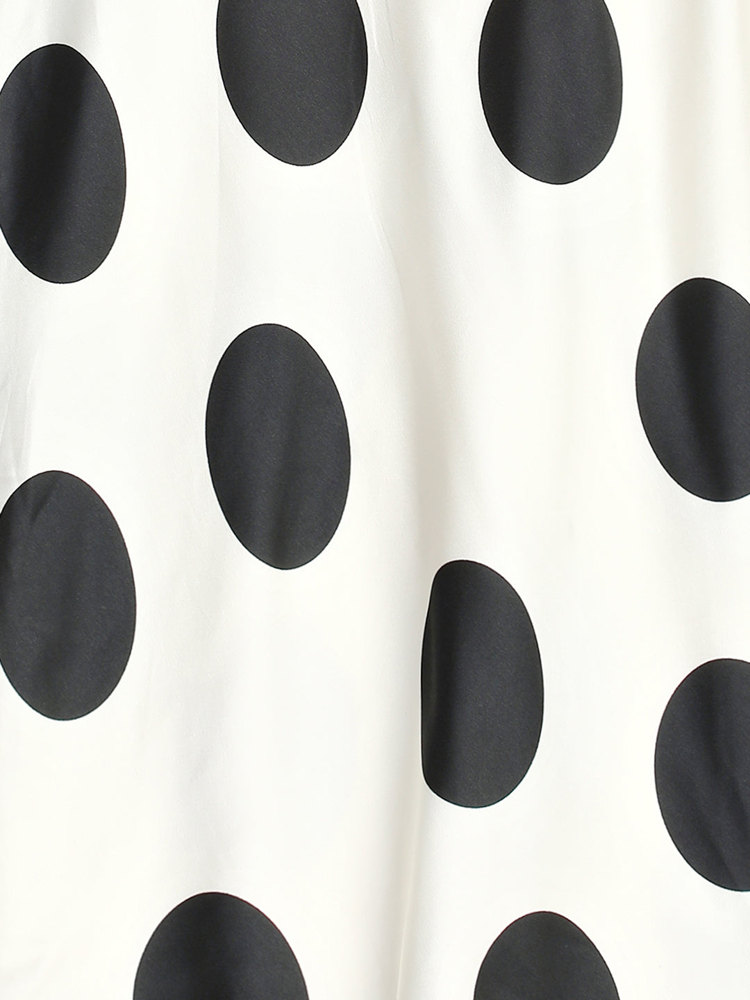 Women Cream Polka Dot Maxi Dress