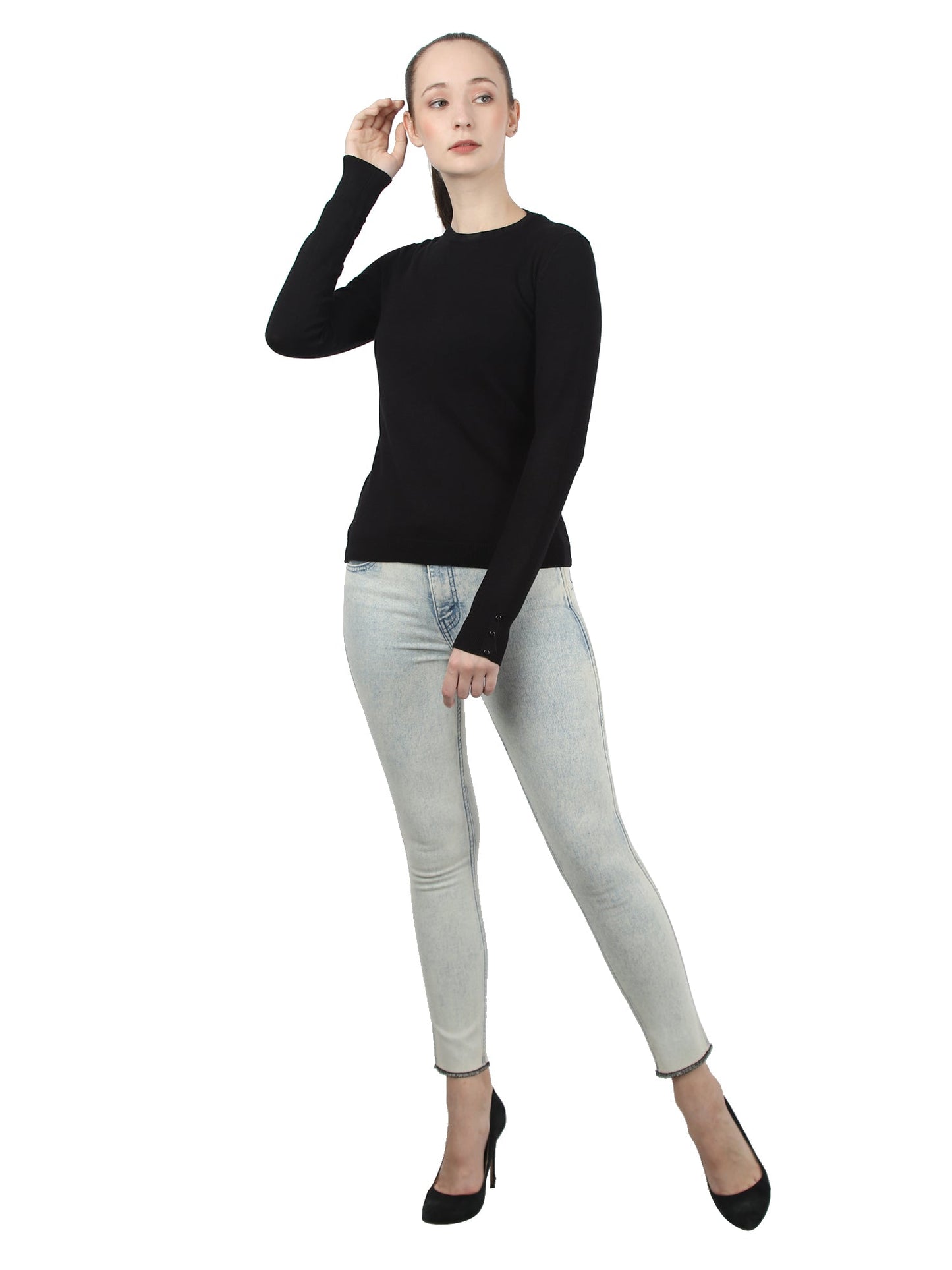 Women Black Sweater