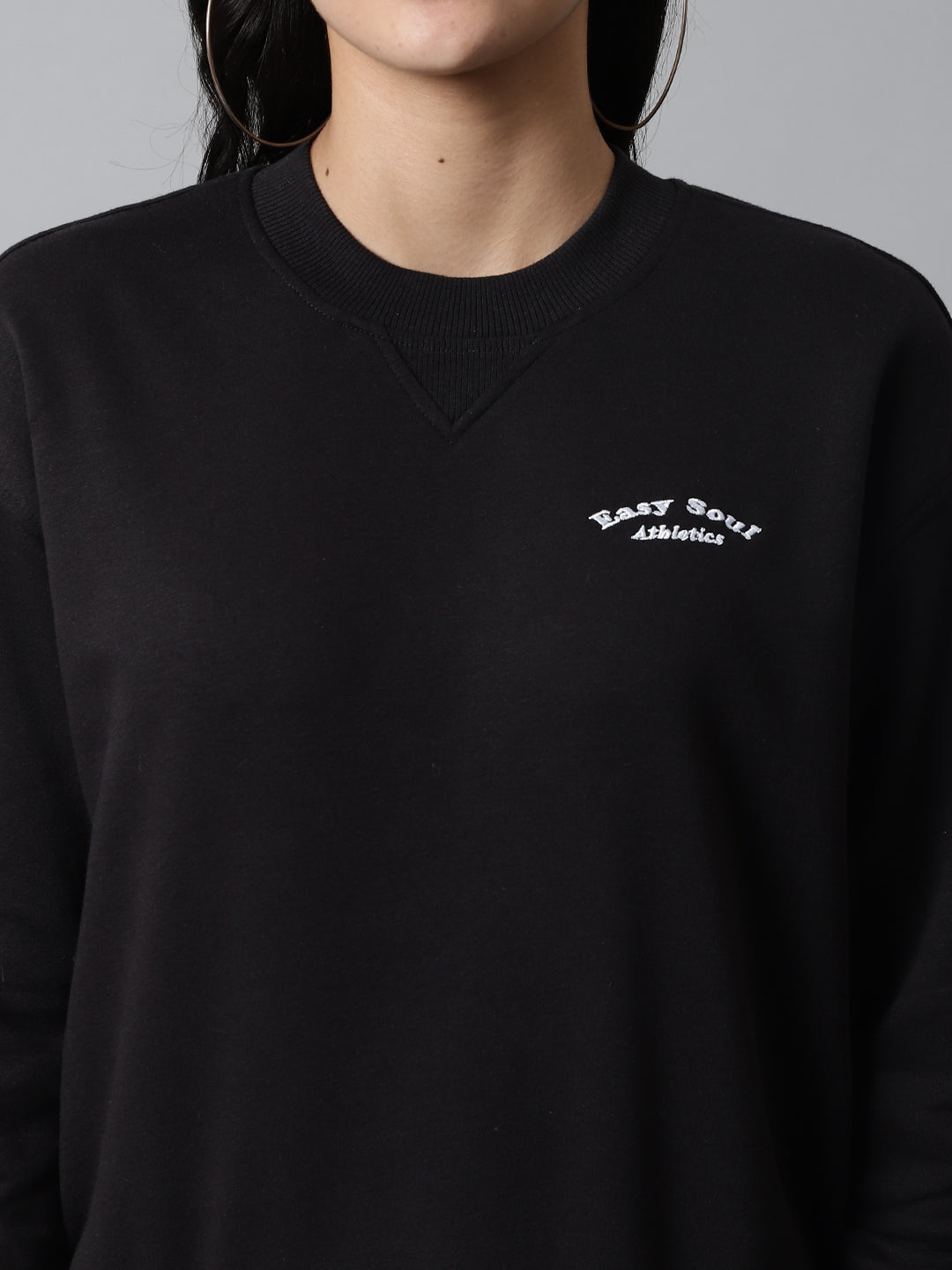 Women Black Sweatshirt