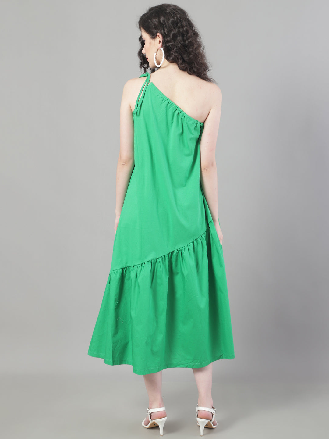 Women One Shoulder Dress