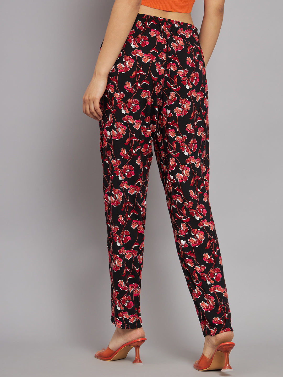 Women Multicolour Printed Pants