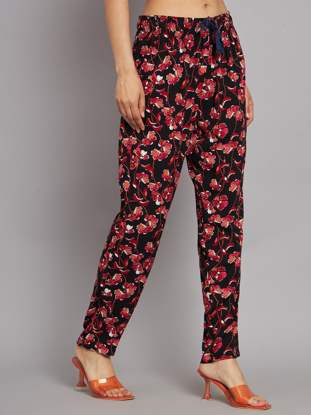 Women Multicolour Printed Pants