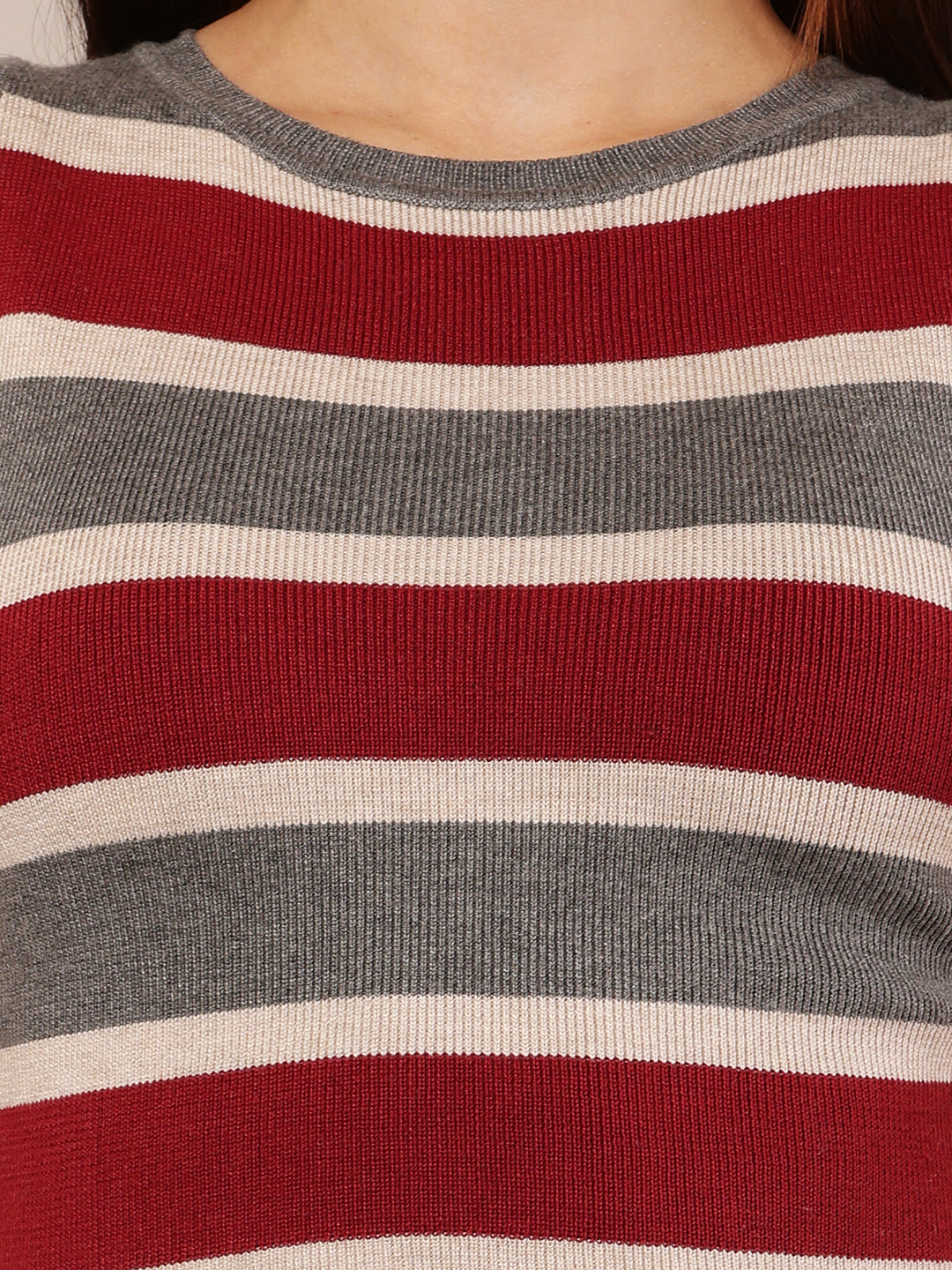 Women Multicolour Striped Tank Top