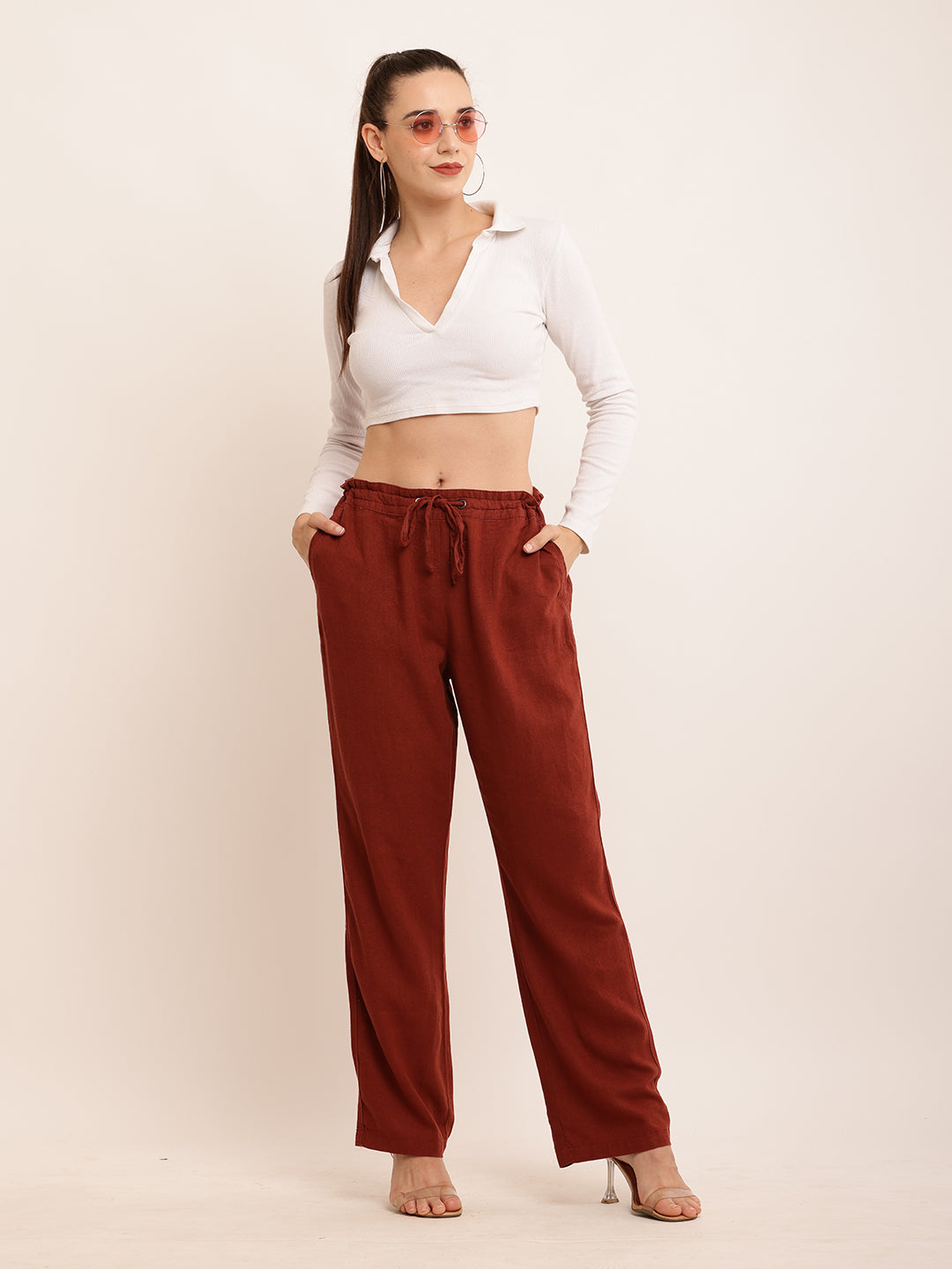 Women Wide Leg Comfort Pants
