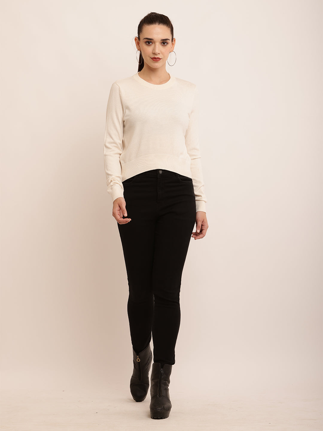 Woemn Versatile Casual Sweater 