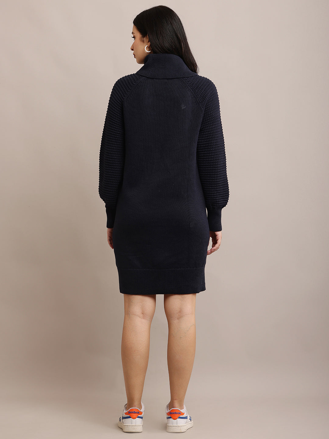 Women Dark Blue Straight Dress