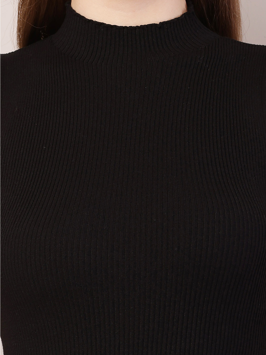 Women  Black Bodycon Dress (FC)