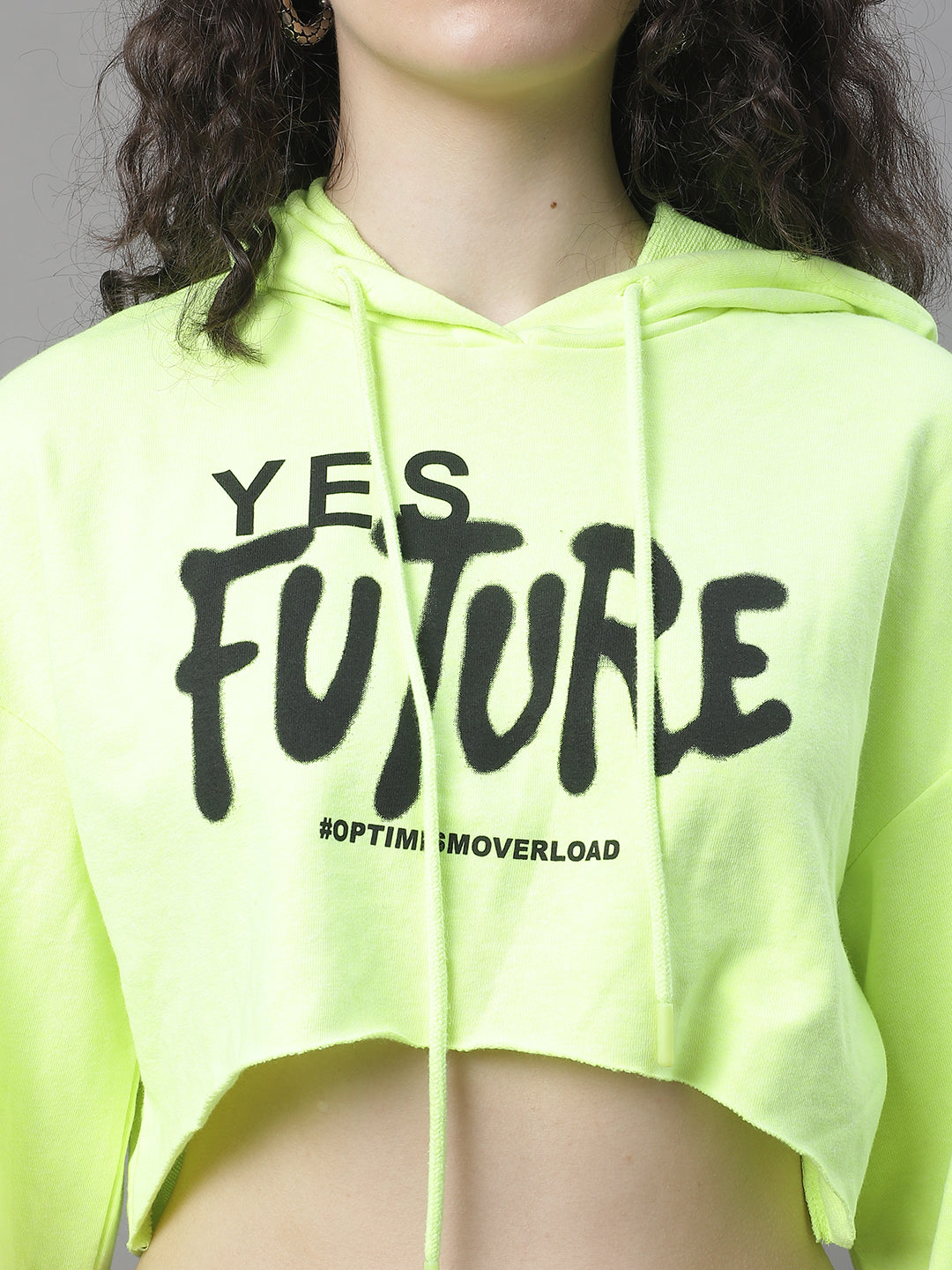 Women Cropped Hoodie