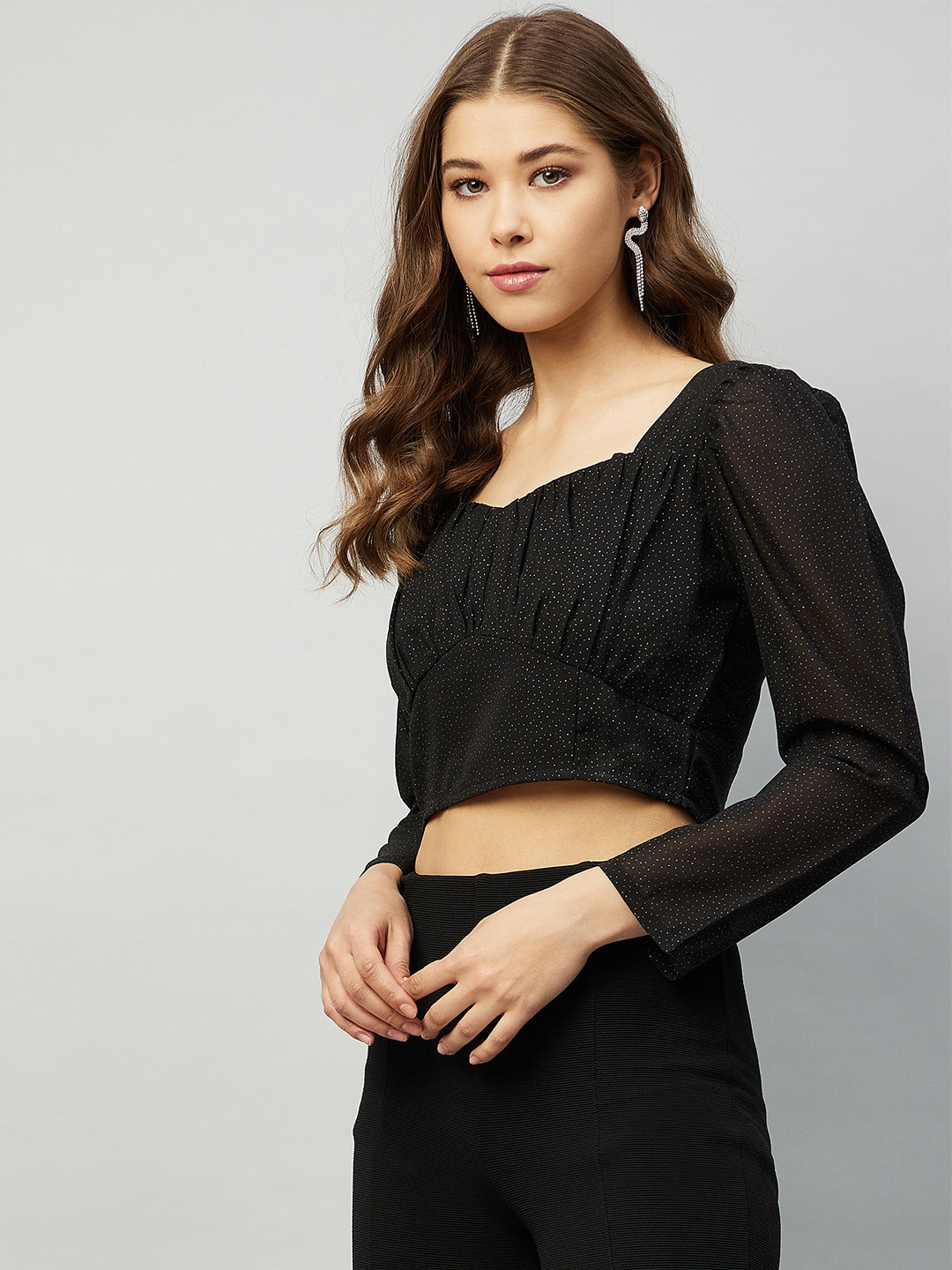 Women Polka Dots Regular Top