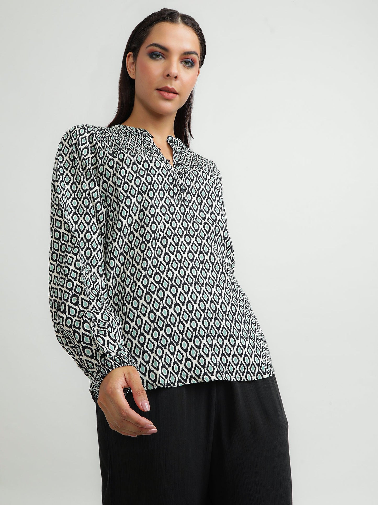 Women Viscose Printed Top