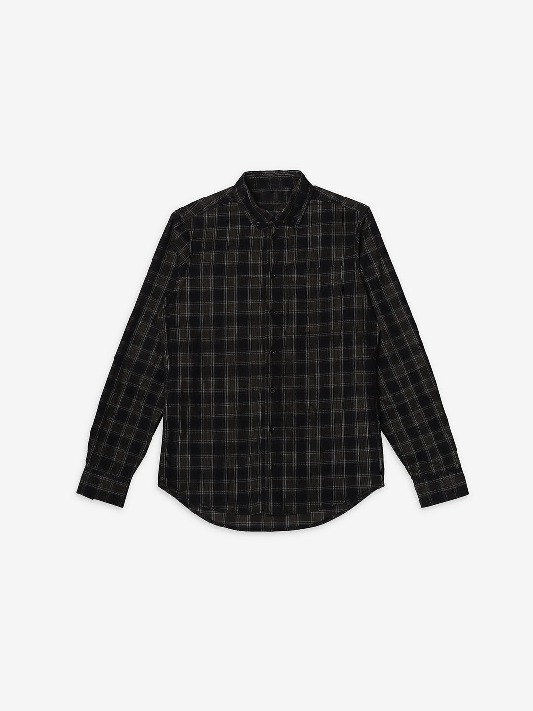 Men Green Comfort Fit Shirt