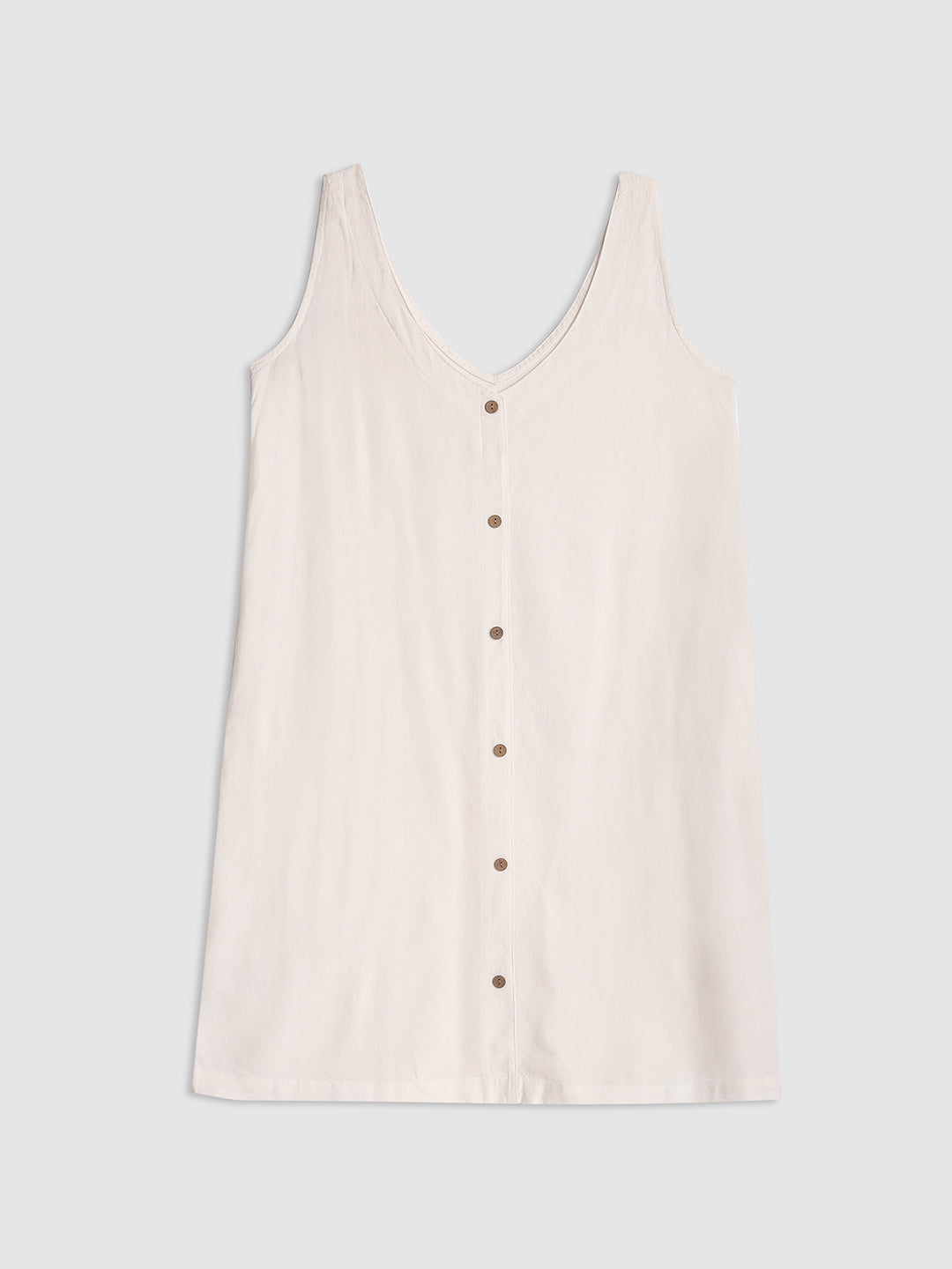 Women White Regular Fit Dress