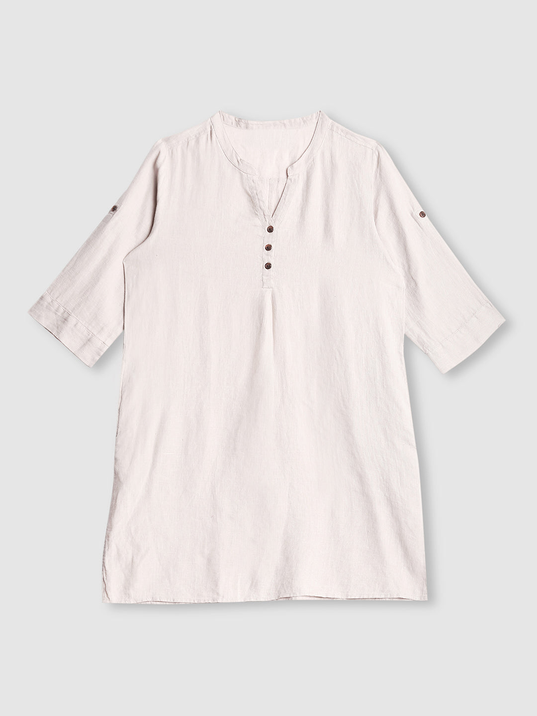 Women Light Grey Oversize Fit Dress