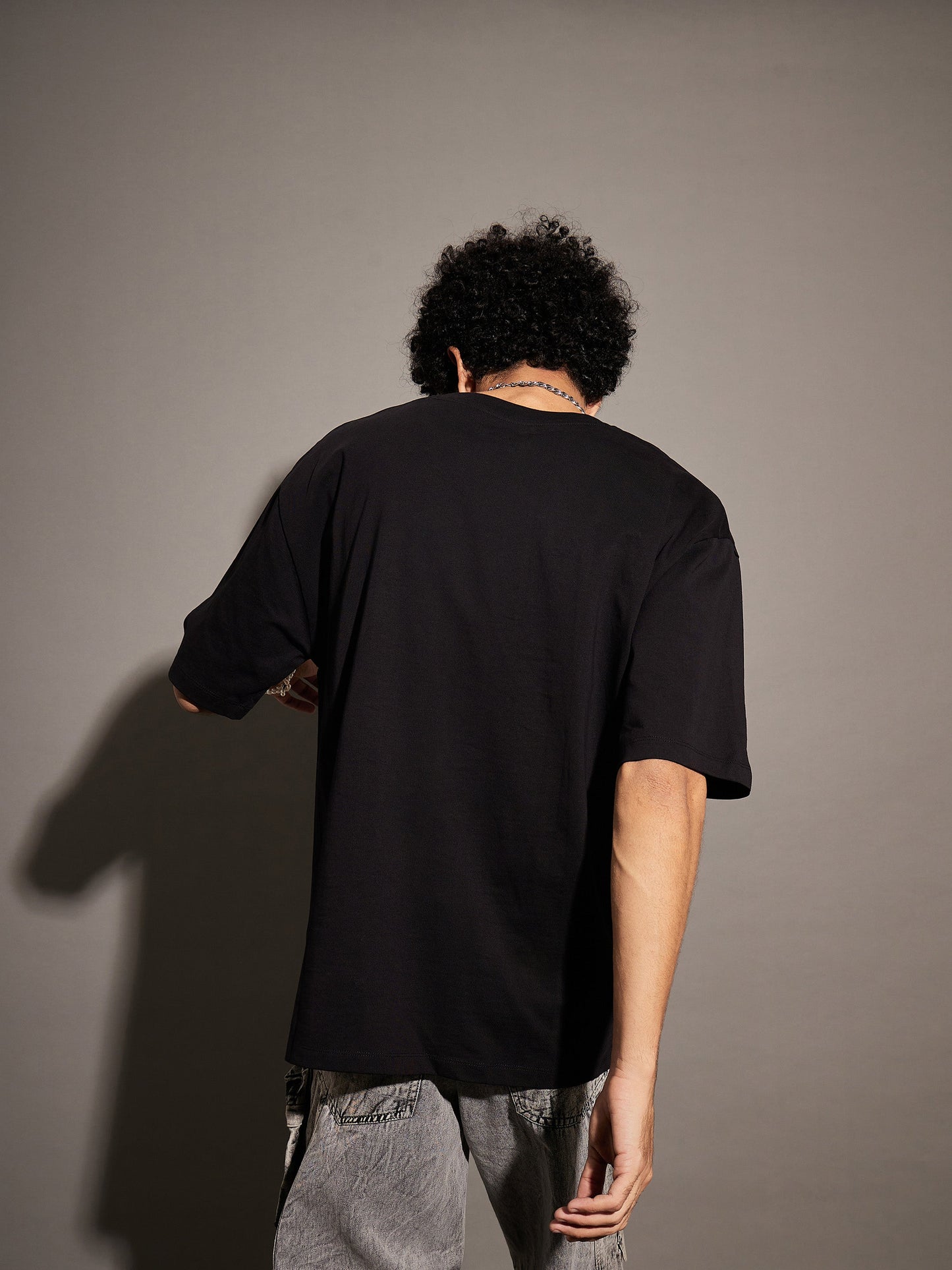 Unisex Black Stance Oversized T-Shirt