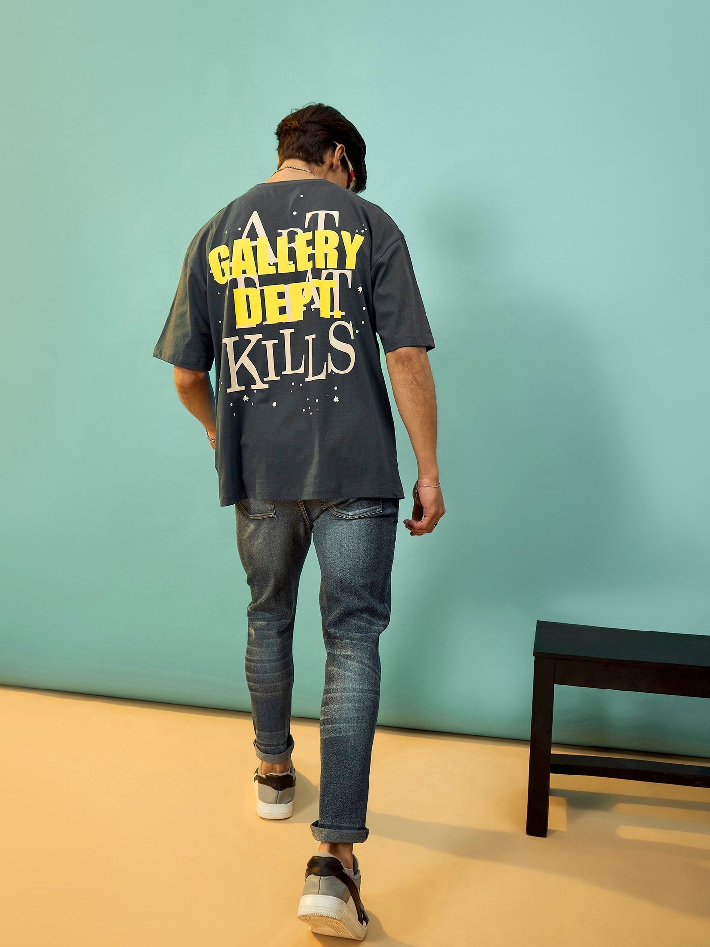 Unisex Grey Gallery Dept Oversize T-Shirt