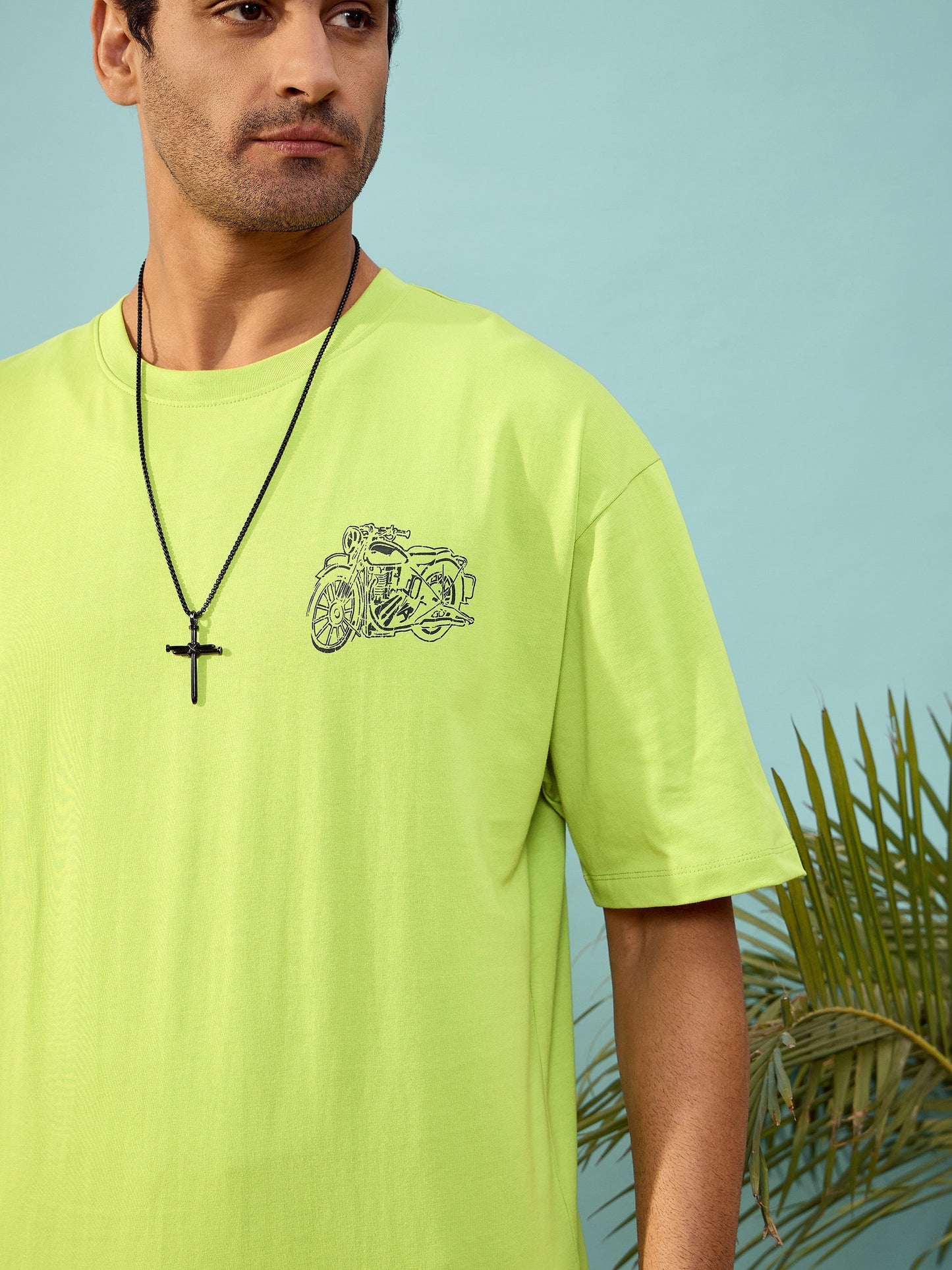 Unisex Green California Oversize T-Shirt