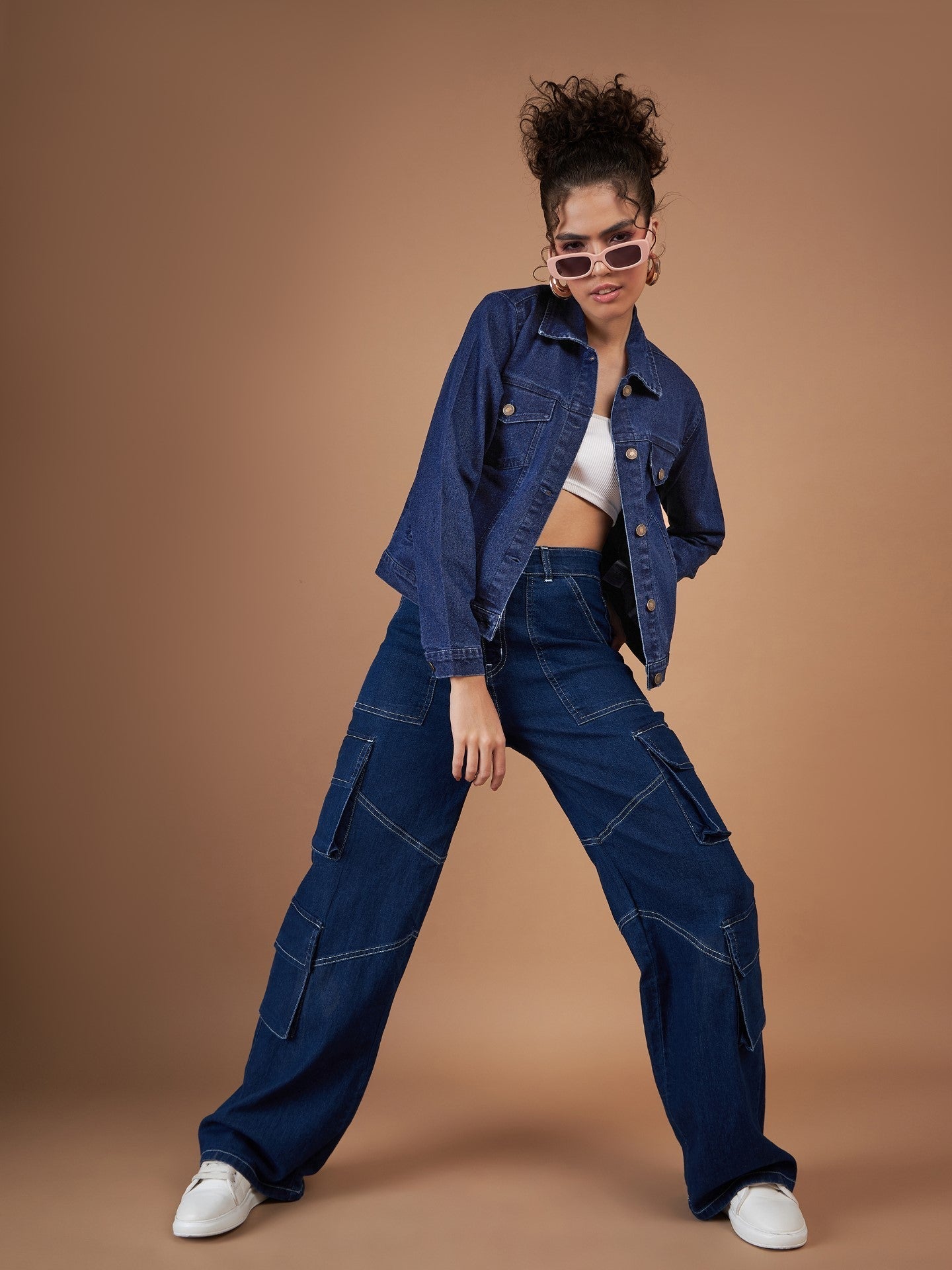 Classic Blue Denim Regular Jacket-SASSAFRAS