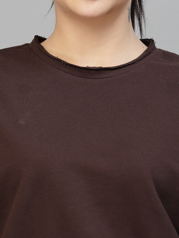 Odour Free Shorts With Round Neck T-shirt Co Ord Set For Women
