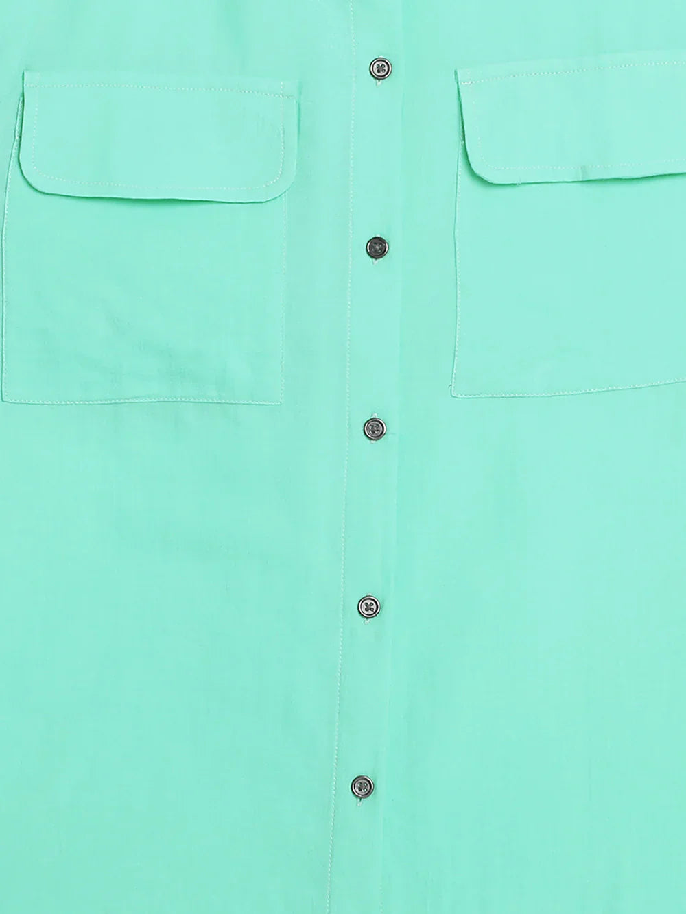 Women Green Casual Shirt