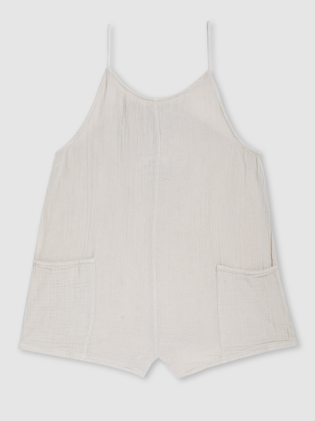 Women Double Cloth Boho Romper