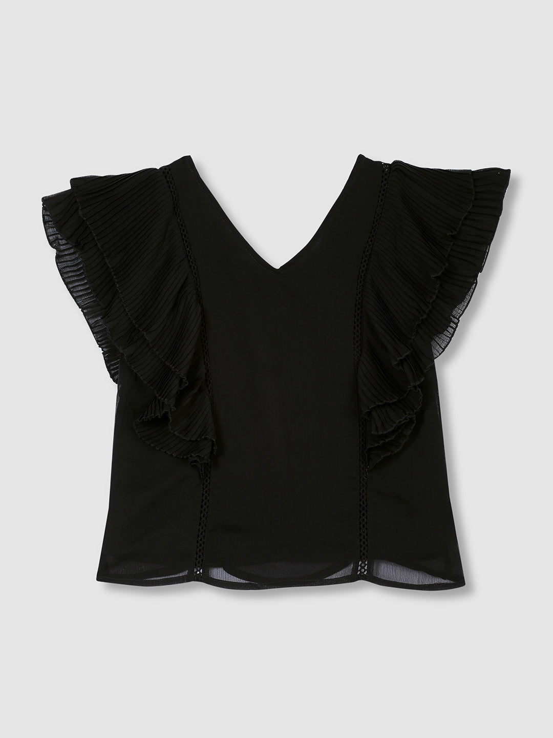 Women Black versatile OOTD Tops