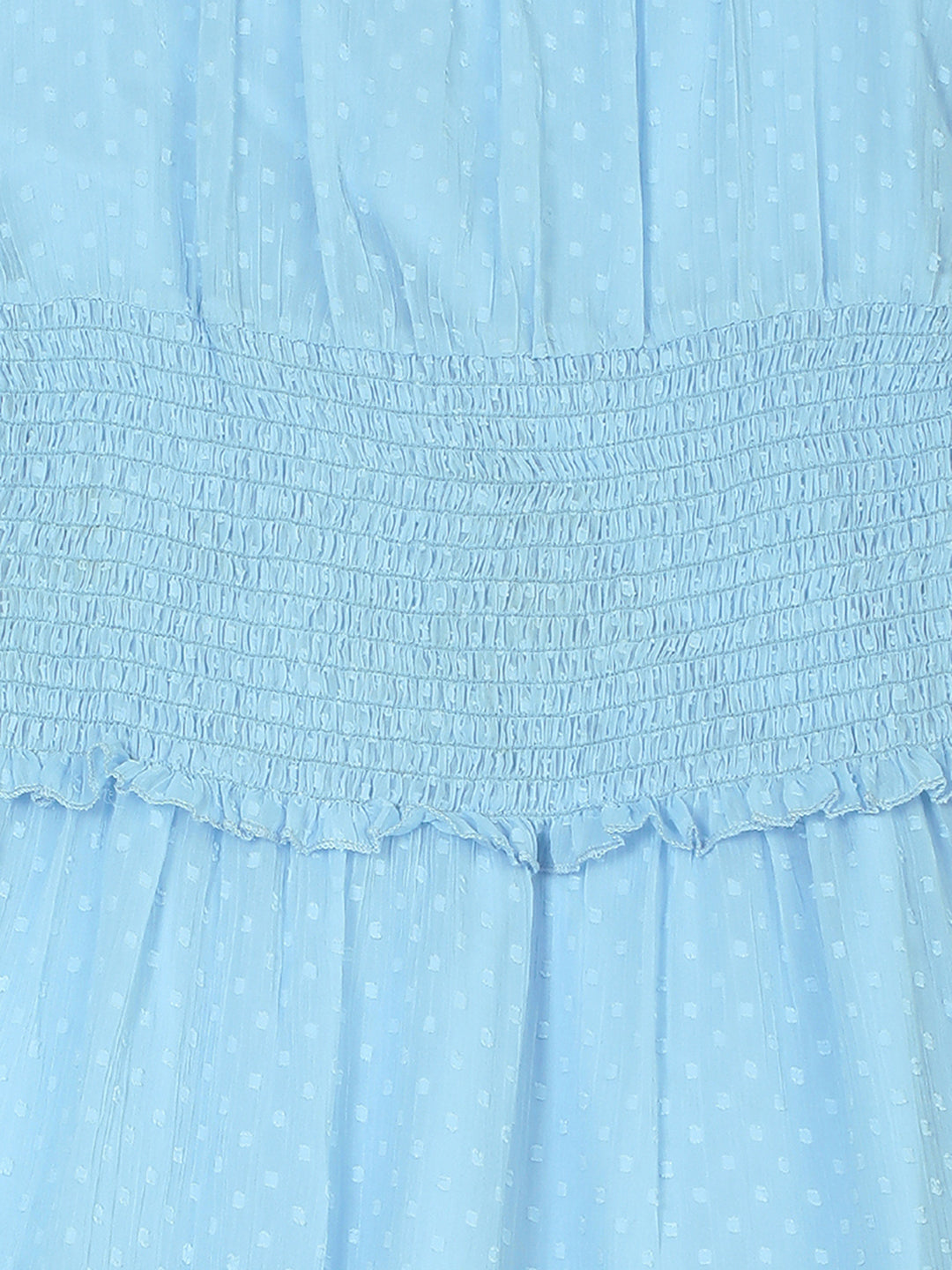 Women Blue Brunch Ready Dress