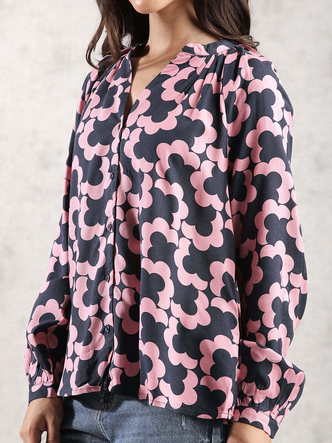 Women Pink Regular Fit Top